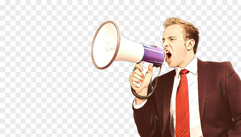 Megaphone Audio Equipment Shout Public Speaking Singing PNG