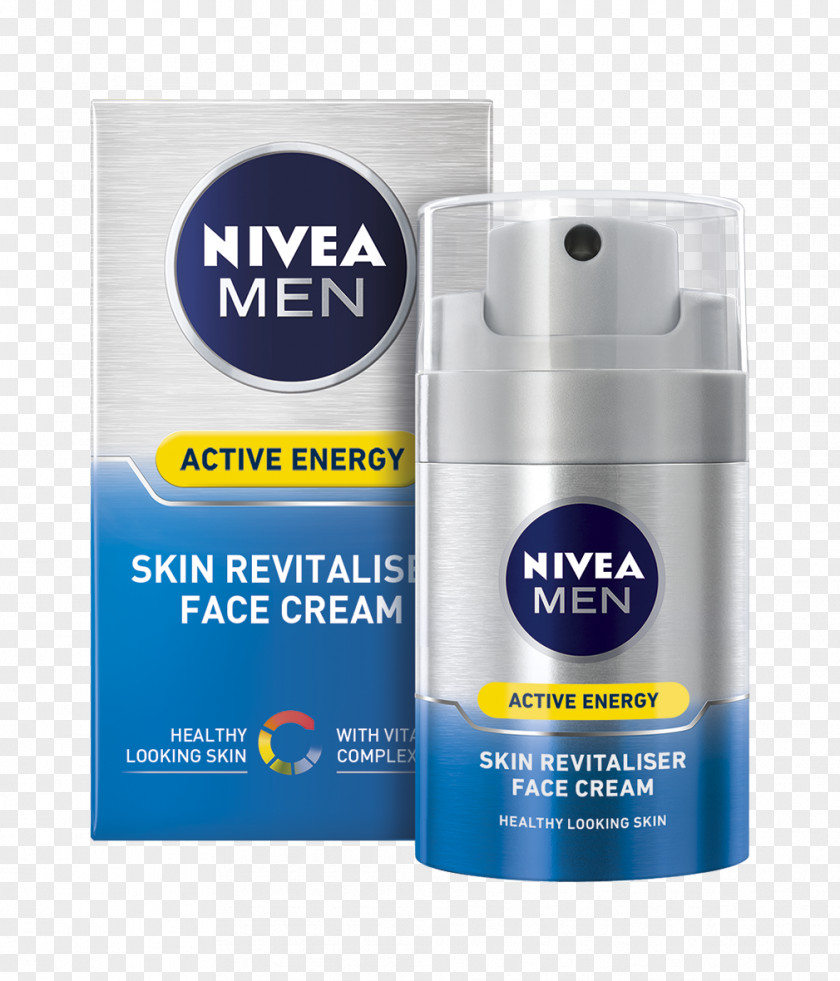 Nivea Cream NIVEA Men Active Energy Gesichtspflege Creme Skin Cosmetics PNG