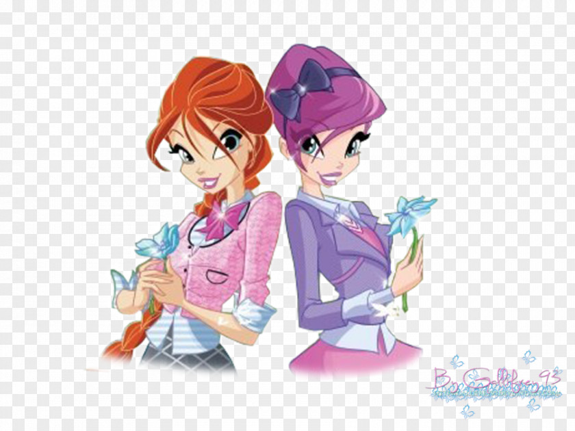 Season 1 Animated Cartoon Winx ClubSeason 6School Uniform Tecna Bloom Club PNG