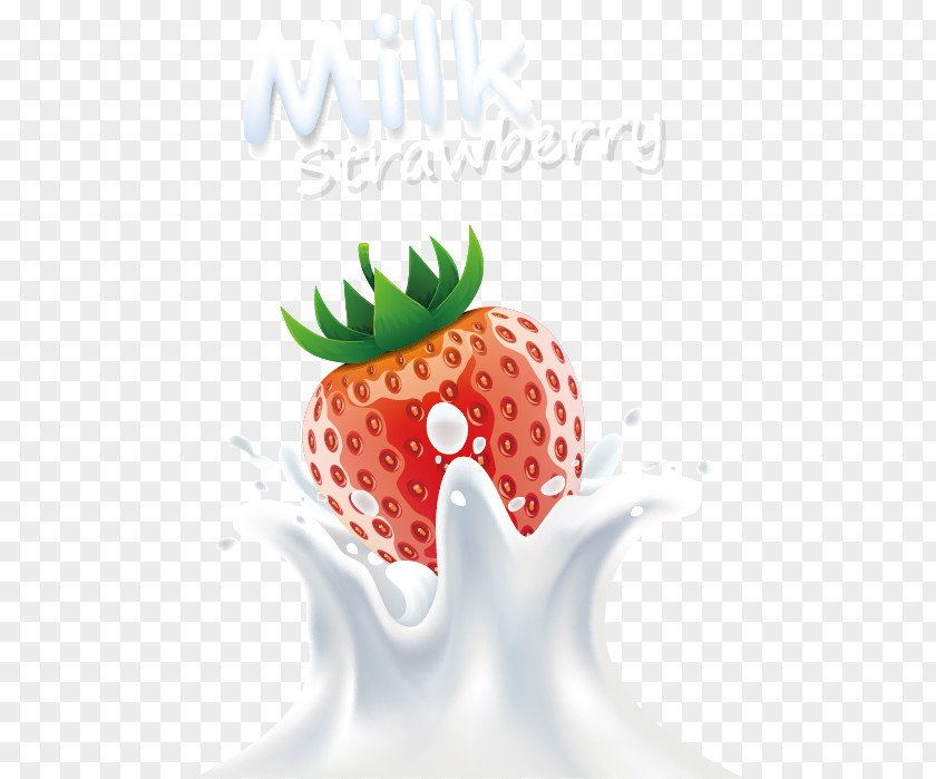 Strawberry Milk Flavored Powdered PNG