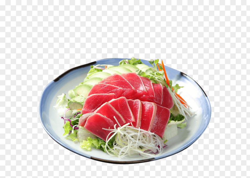 Tuna Sashimi Tataki Carpaccio Asian Cuisine Japanese PNG