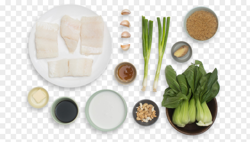 Bok Choy Coconut Milk Honey Garlic Sauce Recipe Ingredient PNG