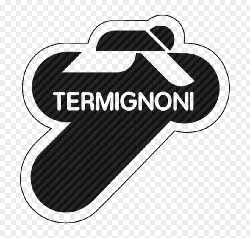 Carbone Exhaust System Logo Termignoni Sticker PNG
