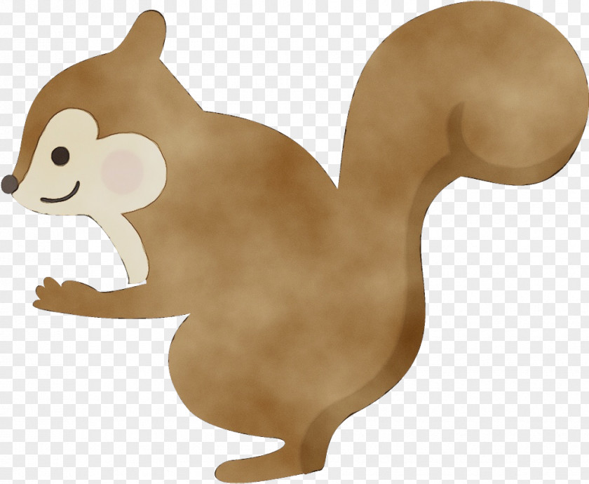 Chipmunk Toy Squirrel Animal Figure Figurine Tail Ferret PNG