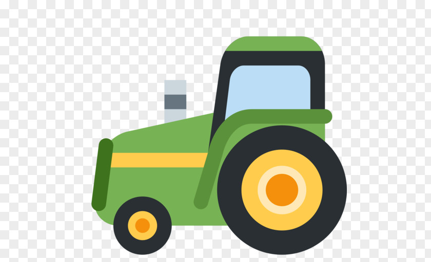 Emoji John Deere Tractor Agriculture Car PNG