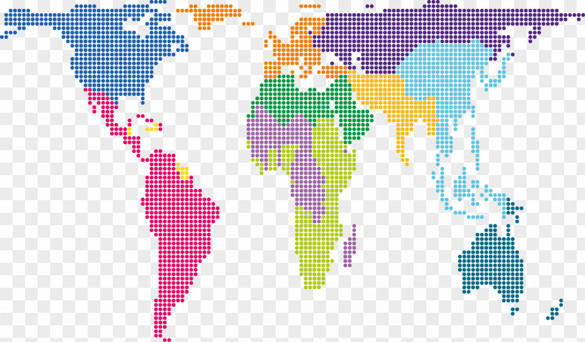 Map World Gall–Peters Projection Clip Art PNG