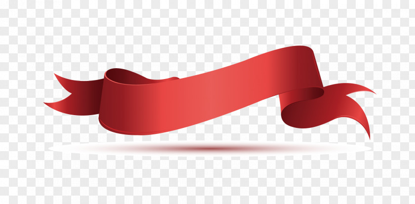 Red Ribbon Border PNG