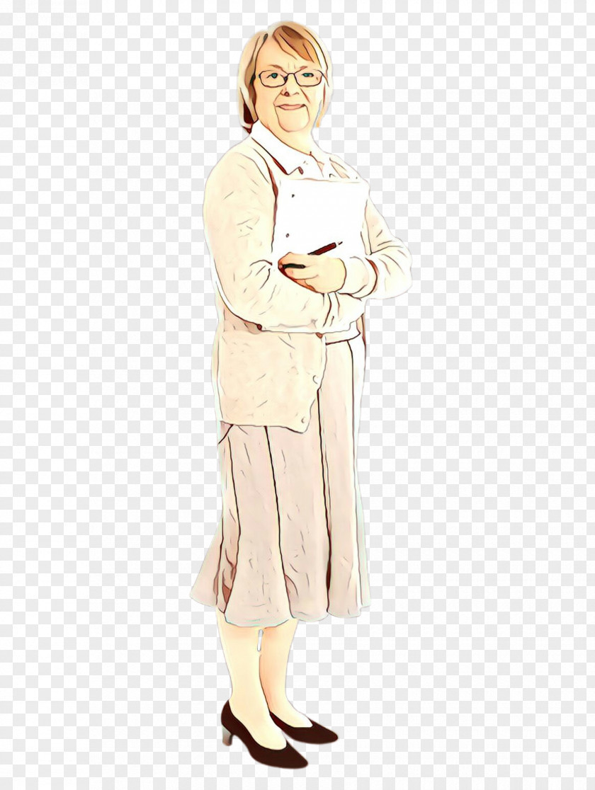 Clothing Standing Costume Beige Design PNG