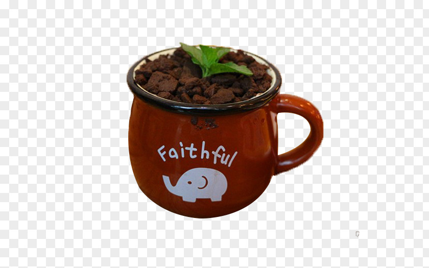 Creative Milk Tea In The Elephant Cup Creativity PNG