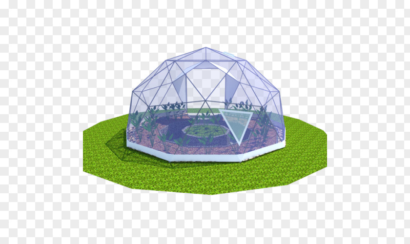 Greenhouse Geodesic Dome Roof PNG