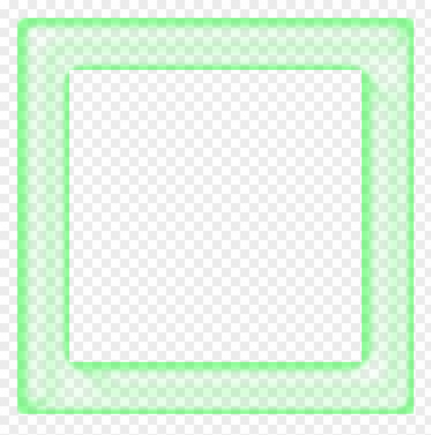 Line Picture Frames Green Angle Pattern PNG
