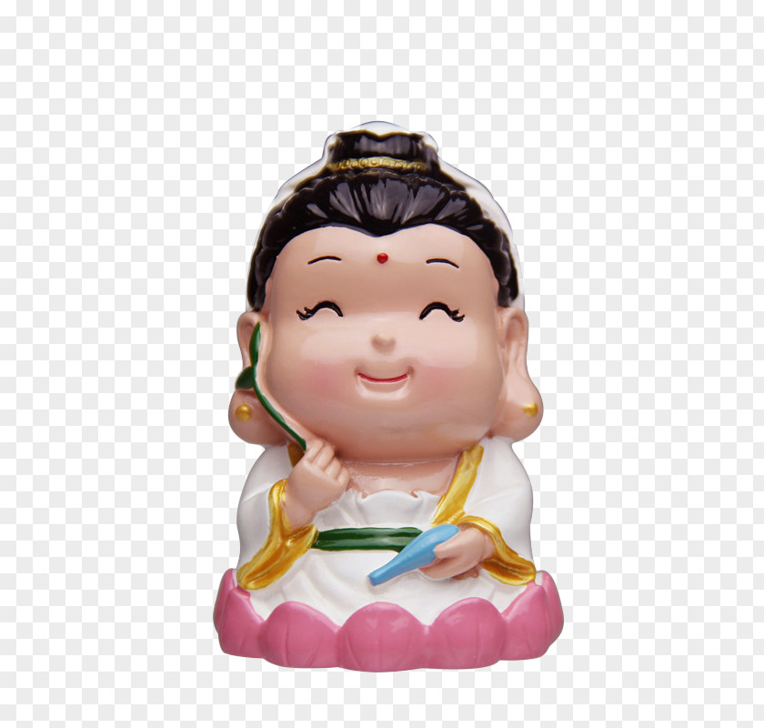 Q Version Doll Guanyin Q-version Gratis PNG