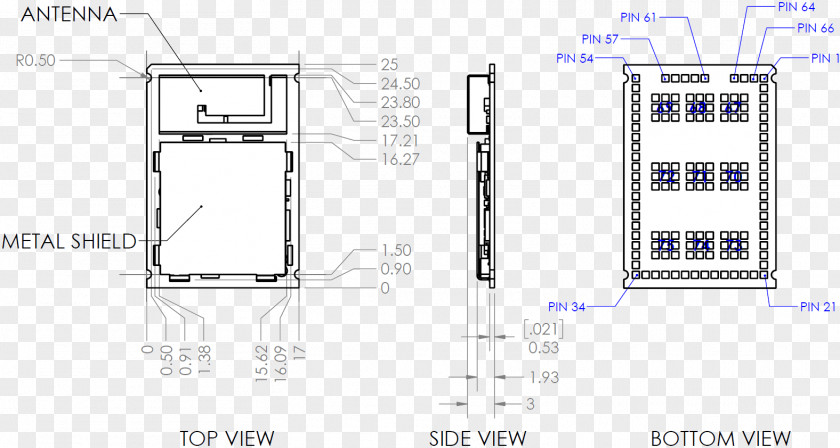 Edge Connector Aerials Wi-Fi Ethernet Lantronix Diagram PNG