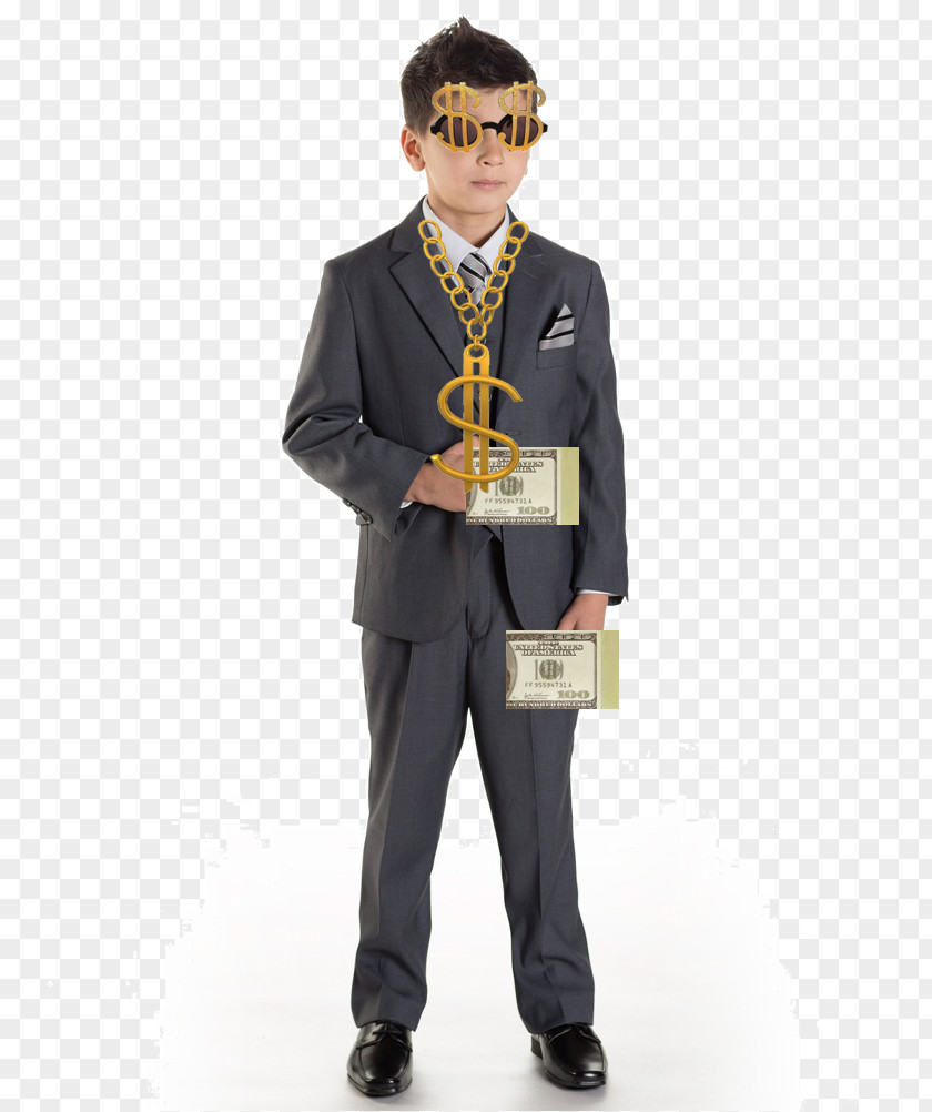 Fancy Dress Billionaire Boy David Walliams Suit Costume Awful Auntie PNG