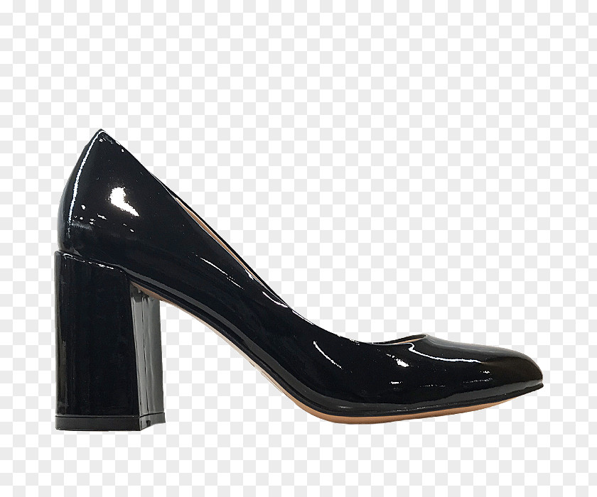 Block Heels Court Shoe Patent Leather High-heeled PNG