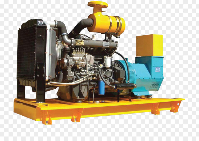 Engine Electric Generator Engine-generator Compressor Electricity PNG