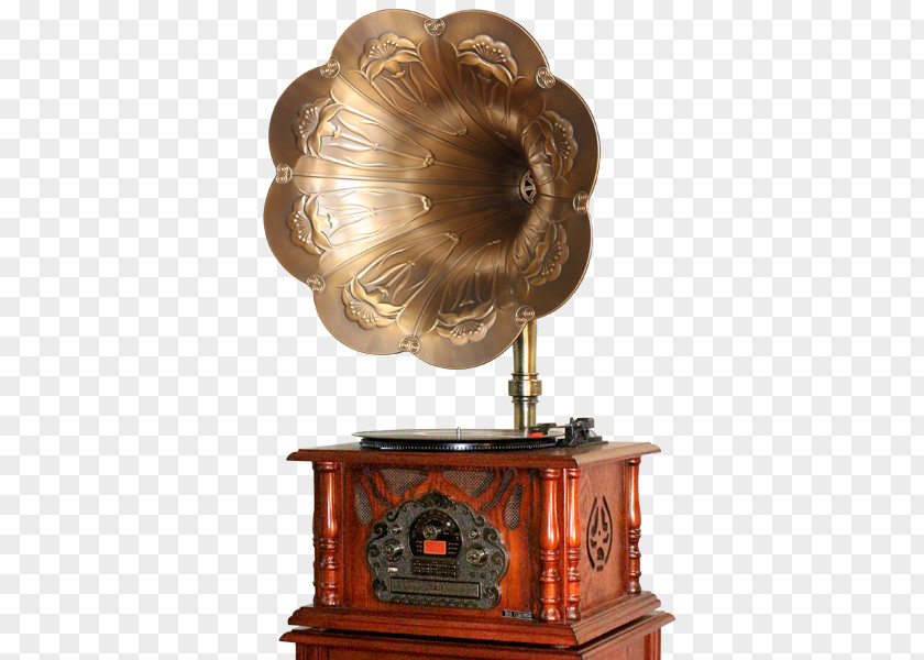 Gramophone Antique Radio Phonograph Woofer PNG