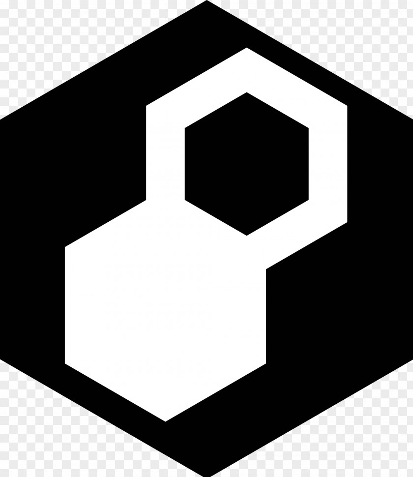 Three-dimensional Hexagon Black Hexadecimal Symbol Magic PNG