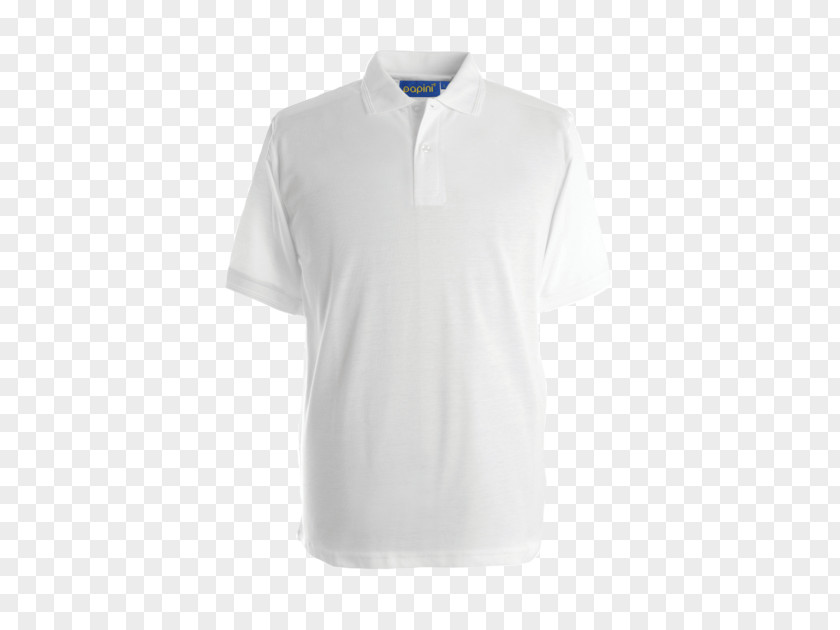 White Polo Shirt Neck Collar Workwear Bussarong PNG