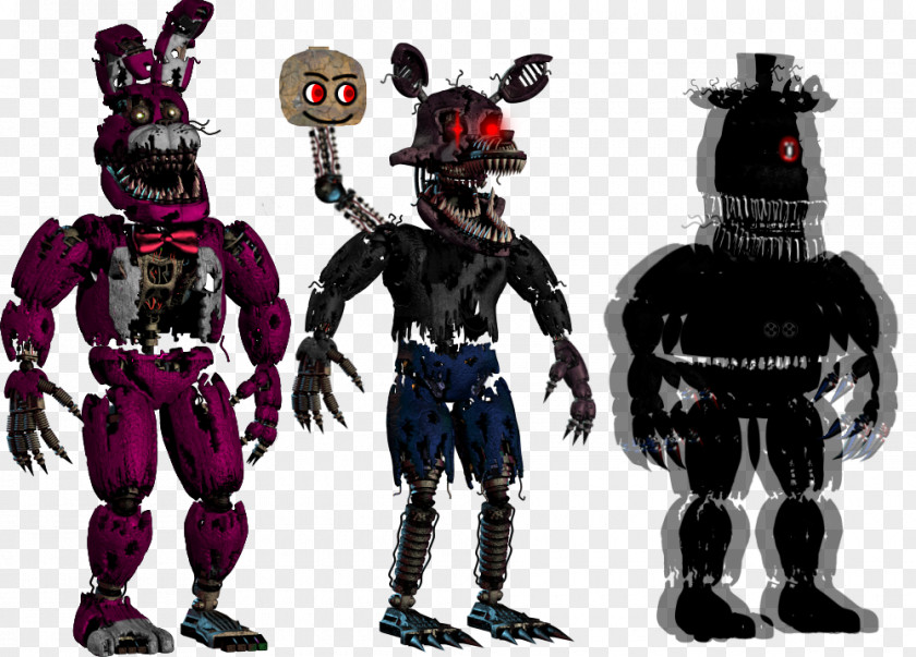 Animatronics Five Nights At Freddy's 4 Ultimate Custom Night Cupcake PNG