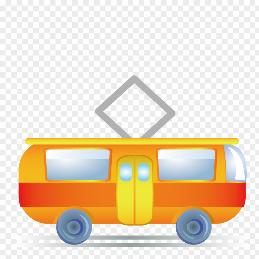 Cartoon Bus Car PNG