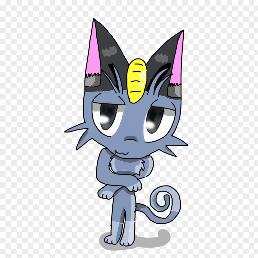 Cat Meowth Drawing Desktop Wallpaper Image PNG