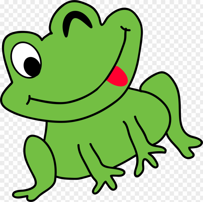 Frog Humour Cartoon Clip Art PNG