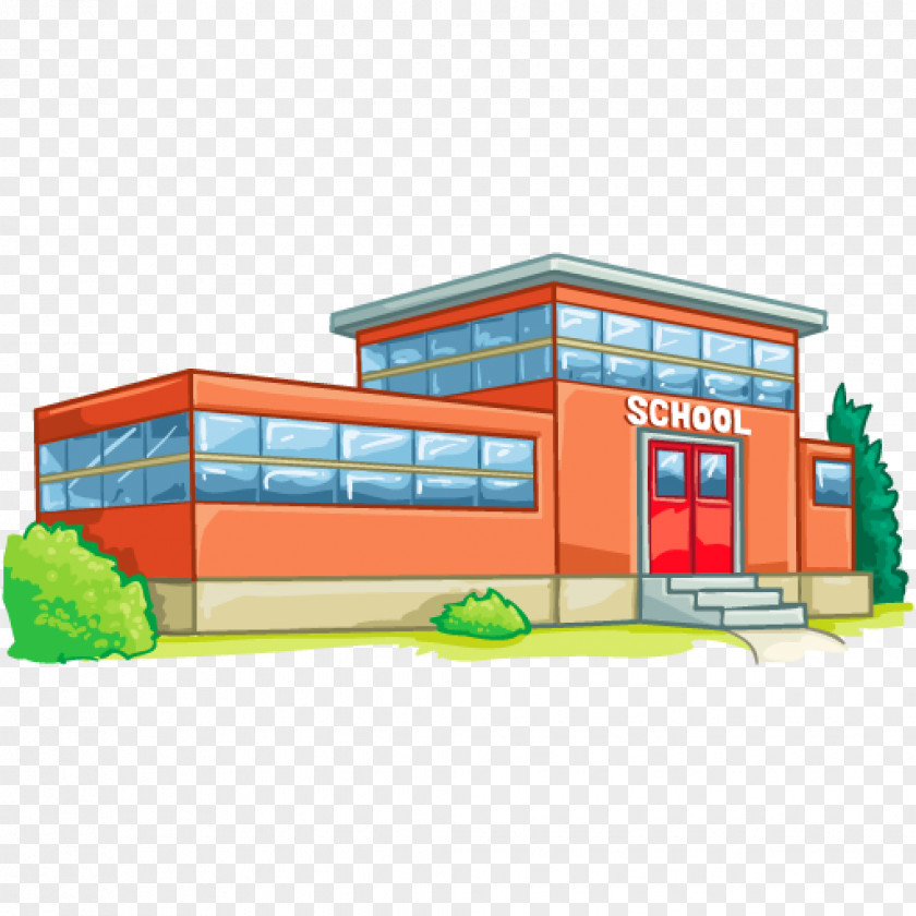 Picture Of School Building High District National Secondary Clip Art PNG