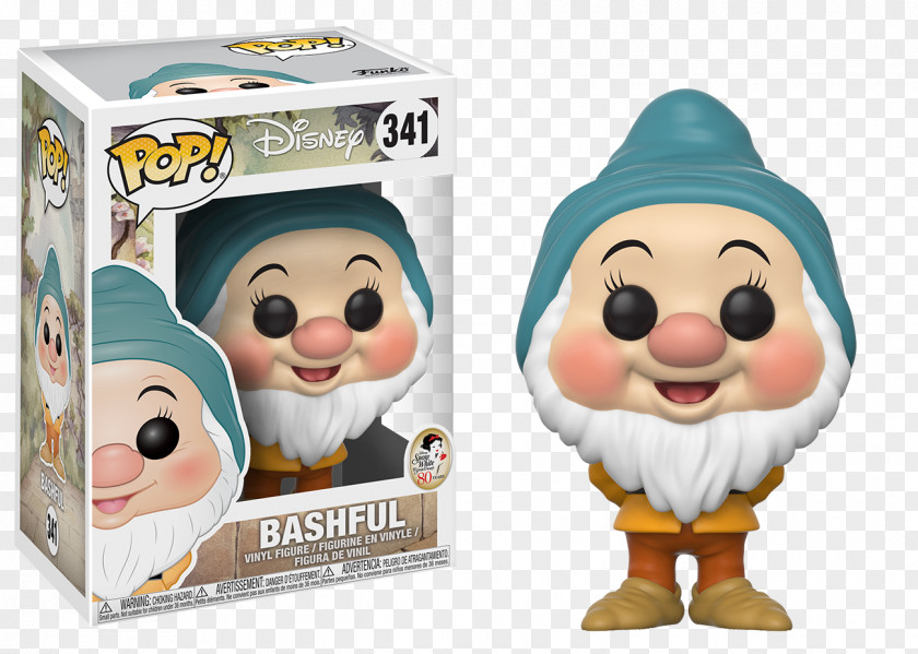 Toy Bashful Seven Dwarfs Funko Collectable Action & Figures PNG