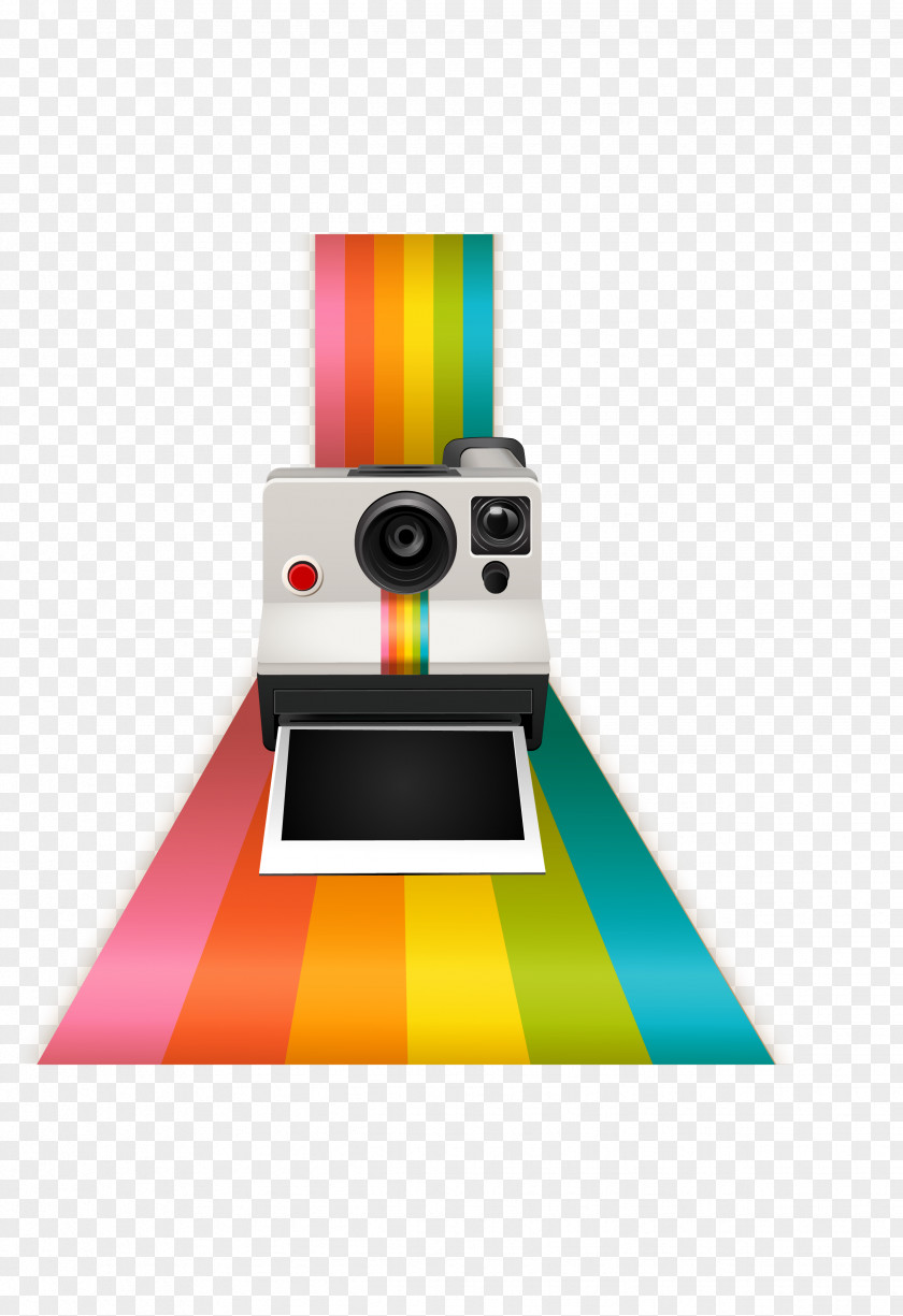Vector Color Photographed Camera Instant Photography Polaroid Corporation PNG
