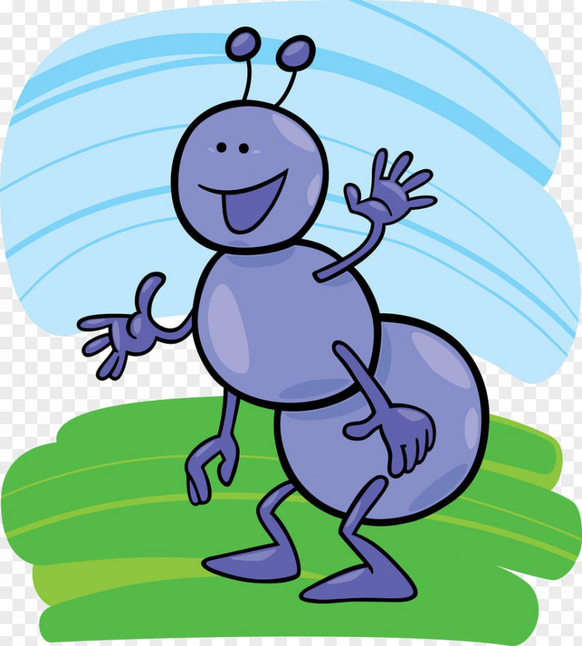 Cartoon Ants Material Ant Illustration PNG