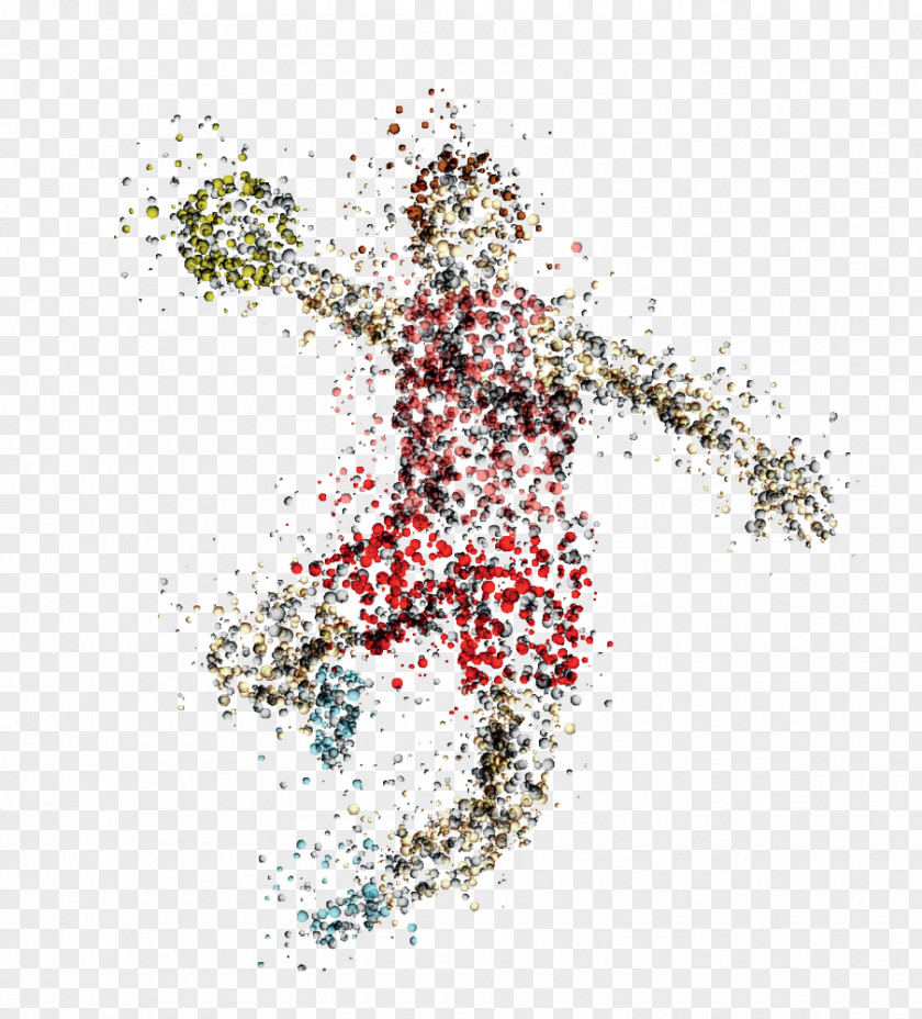 Creative Basketball Players Neuss Handball Sport Illustration PNG