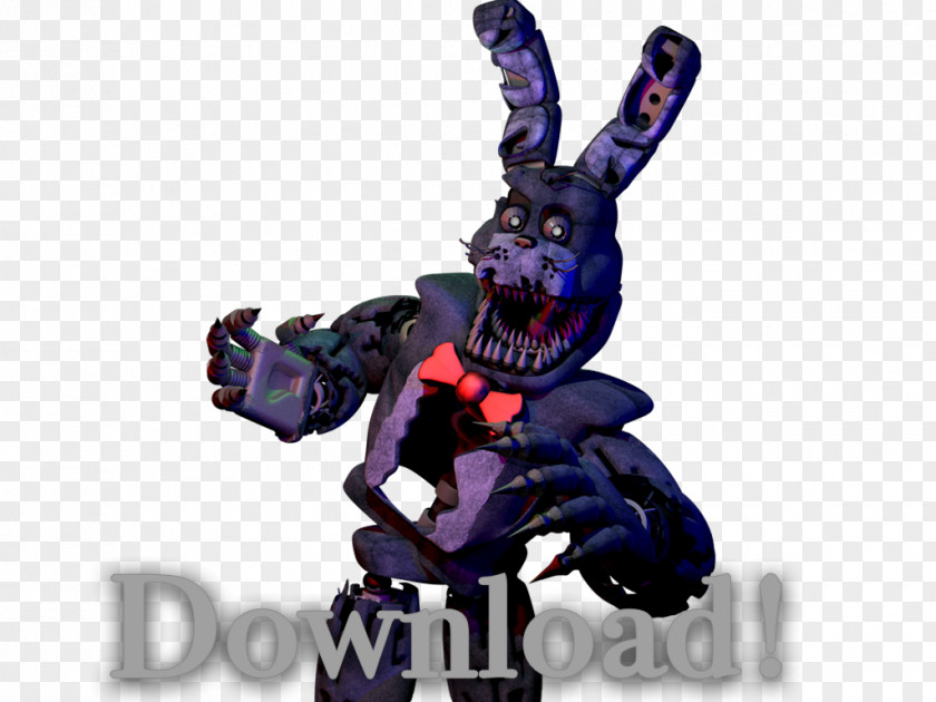 Five Nights At Freddy's 4 Nightmare 3D Computer Graphics Bonnie PNG