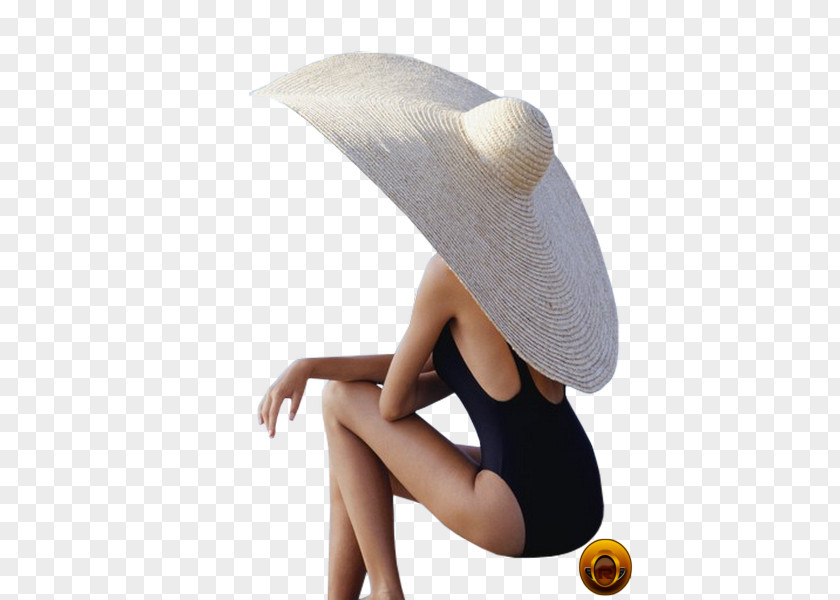 Hat Sun Straw Swimsuit Fashion PNG