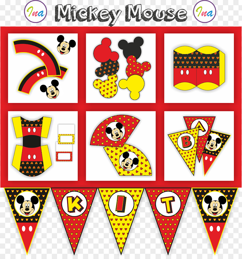 Minnie Mouse Mickey Party Image Birthday PNG