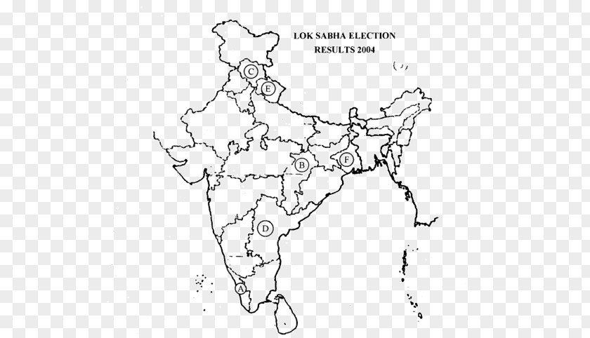 Vidhansabha Frame India Blank Map Coloring Book Politics PNG