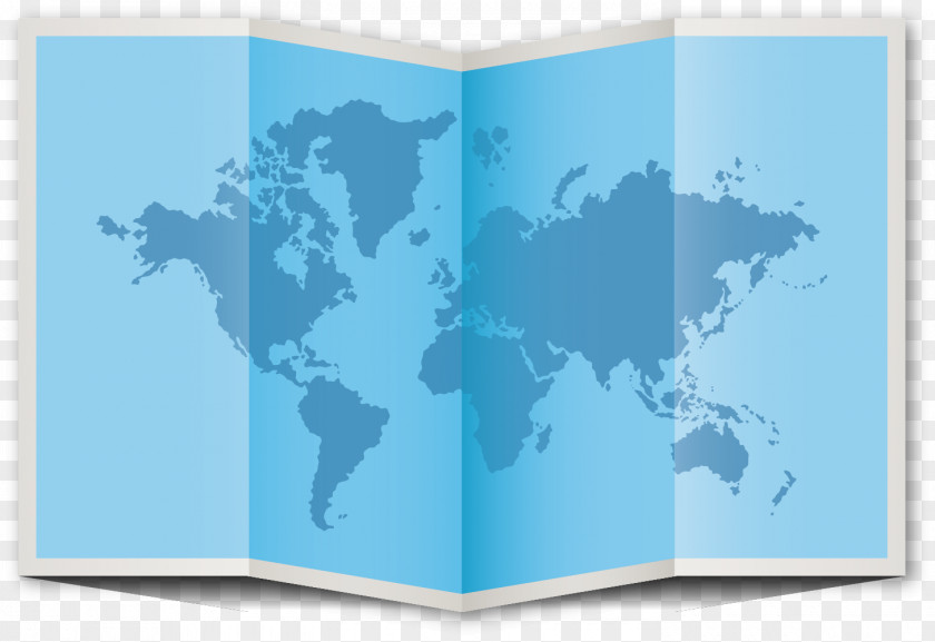 World Map Plate Globe Poster PNG