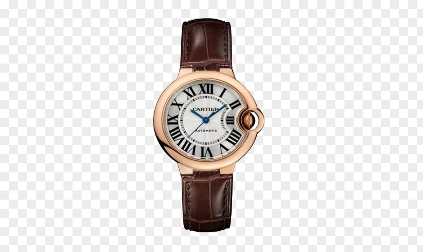 Cartier Ladies Automatic Mechanical Watches Watch Blue Gold Jewellery Movement PNG