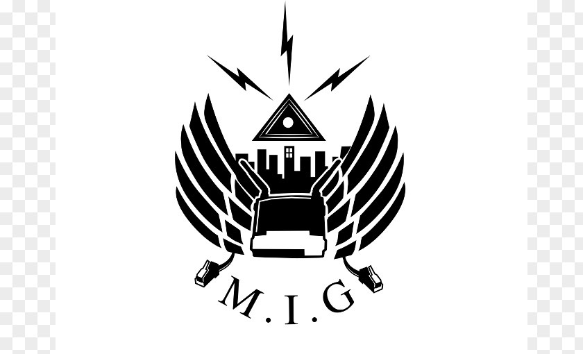 Cyberpunk Logo Brand Emblem Design Product PNG