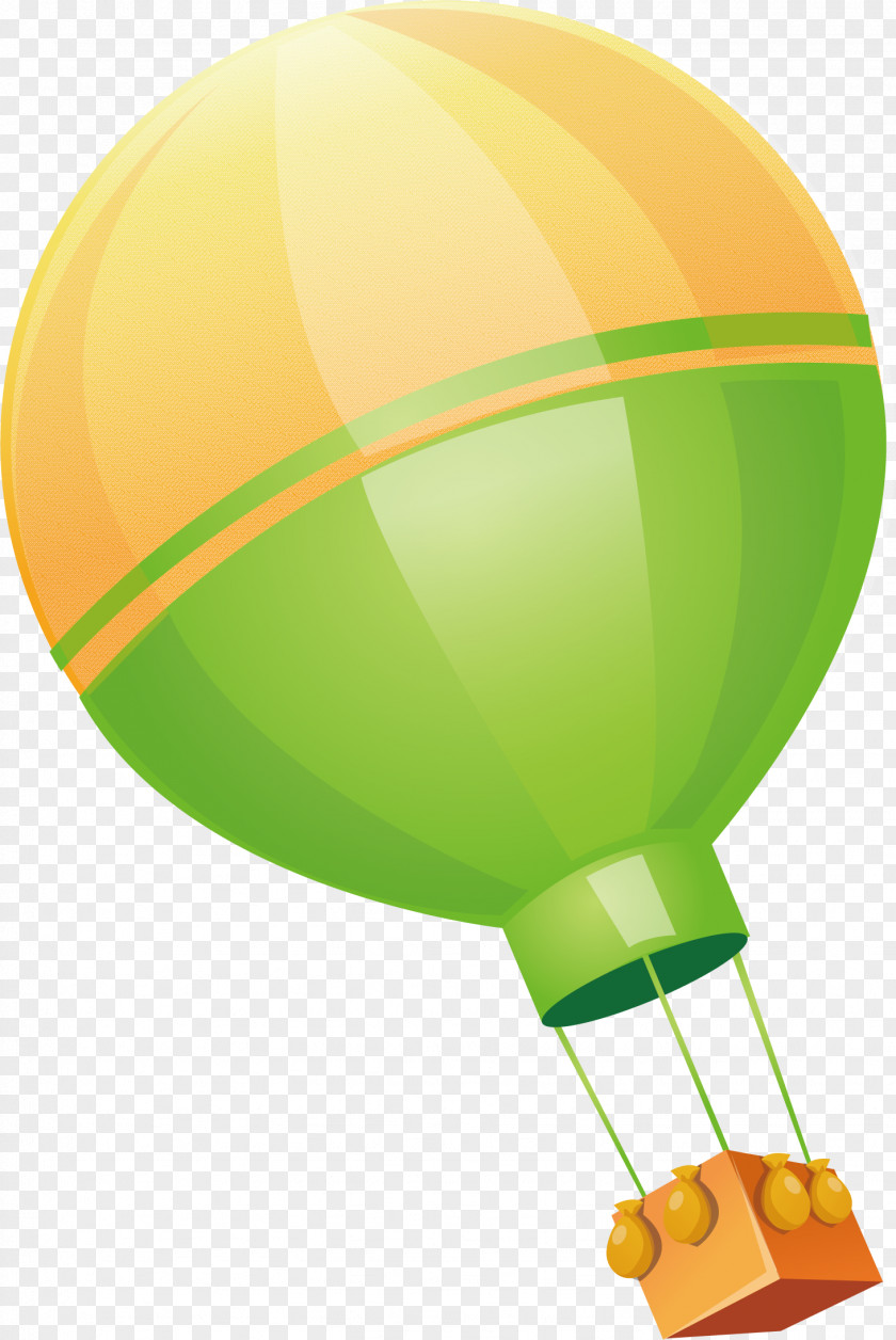 Hot Air Balloon Vector Element Flight PNG