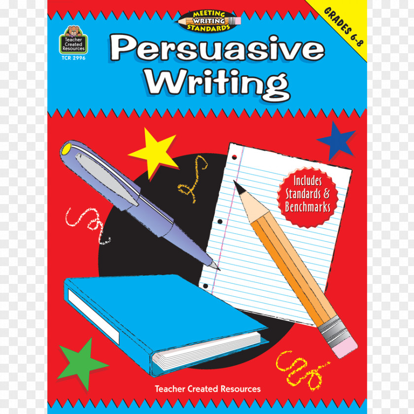 Persuasive Writing Books Writing: Grades 6-8 Five-paragraph Essay Narrative PNG