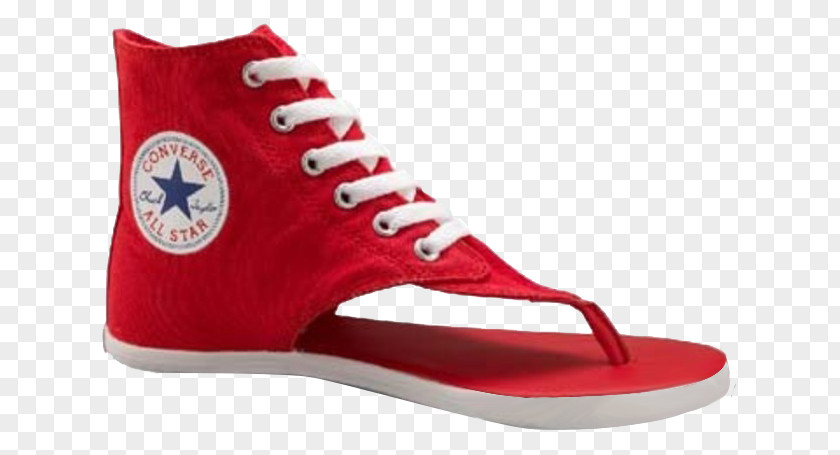 Red Summer Sandals Sandal Converse High-top Flip-flops Chuck Taylor All-Stars PNG