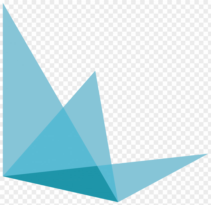 Hexagon Blue Aqua Teal Turquoise Triangle PNG