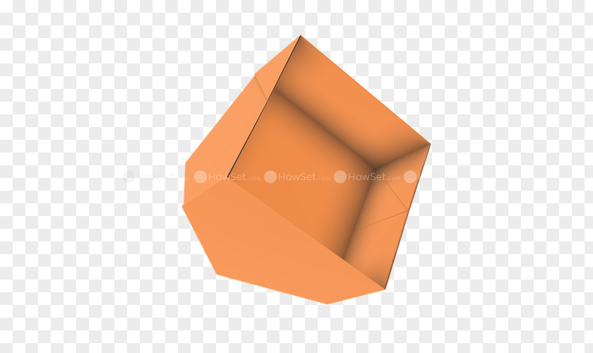 Origami Orange Green Paper Yellow Color PNG