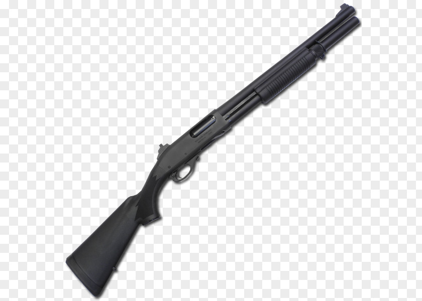 Border Tech Trigger Shotgun Firearm Pump Action Mossberg 500 PNG