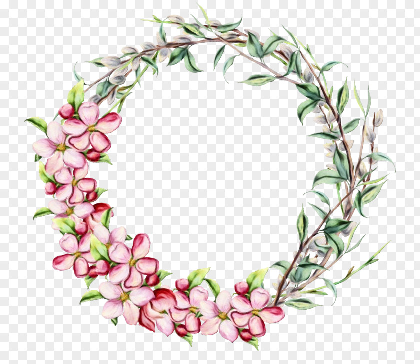 Fashion Accessory Heart Flower Pink Plant Leaf Lei PNG