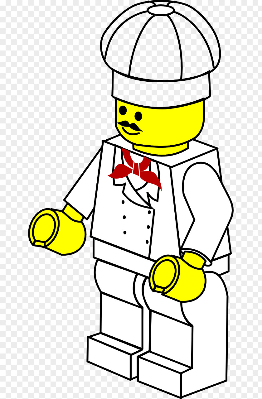 Robot Chef Lego City Coloring Book Batman Ninjago PNG