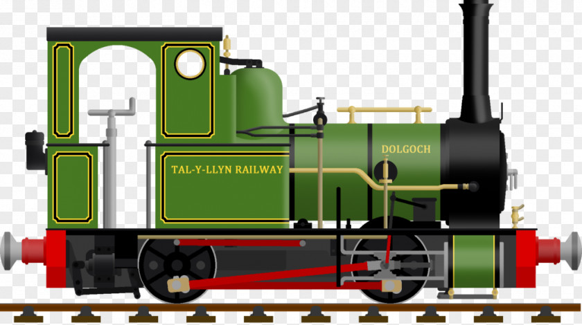 Train Talyllyn Railway Rail Transport Dolgoch PNG