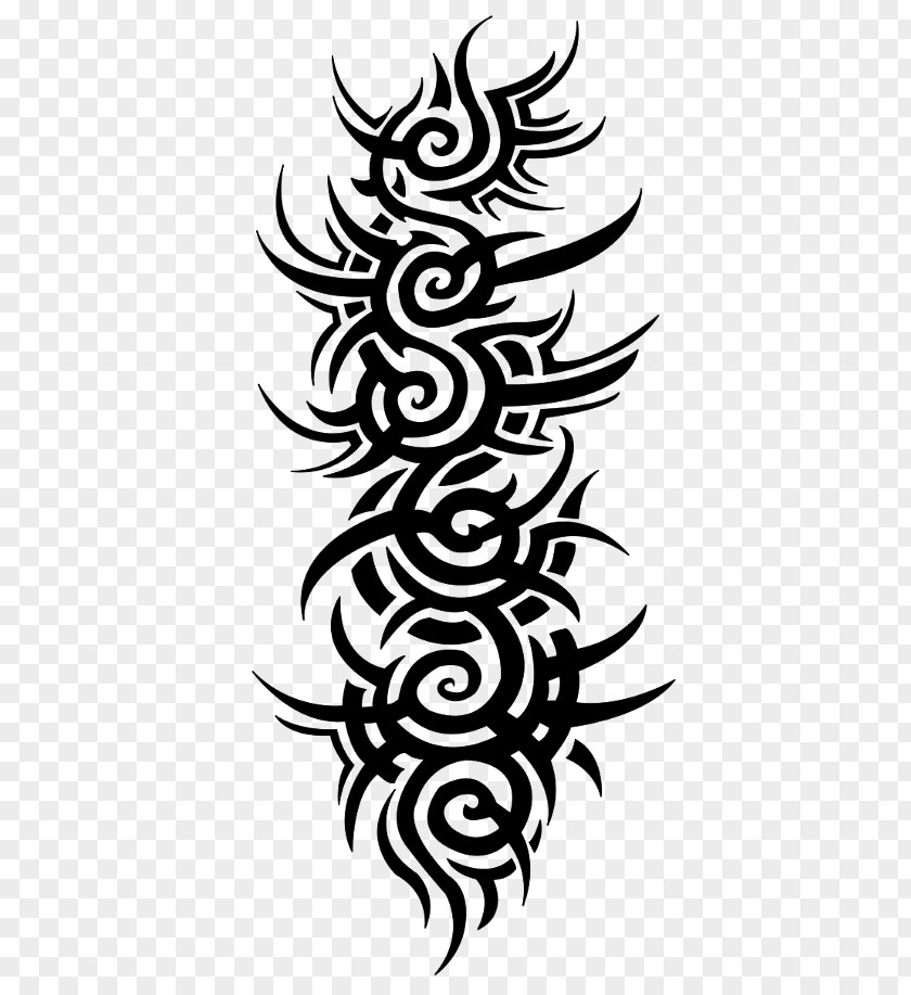 Tribal Art Symbols Sleeve Tattoo Clip Image PNG