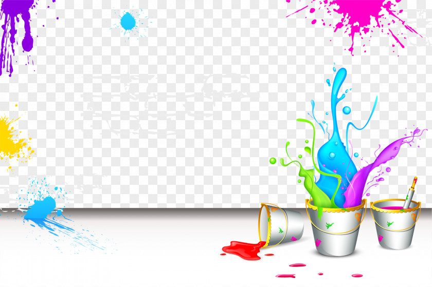 Watercolor Clean Brick Wall Holi Royalty-free Illustration PNG